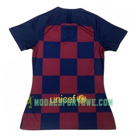 Koszulka FC Barcelona Damska Domowe Stroje Piłkarskie 2019/20 Krótki Rękaw